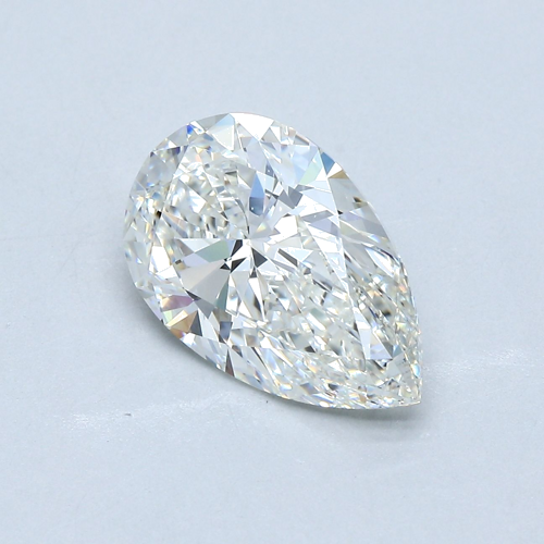 3.03 carat H-VS1 Natūralus Pear Deimantas (1)
