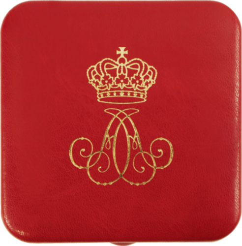 2022 Монако Алберт I Монета с номинал 2 евро в кутия (5)