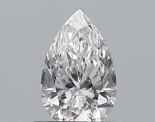 0.52 carat E-VVS1 Natūralus Pear Deimantas (1)