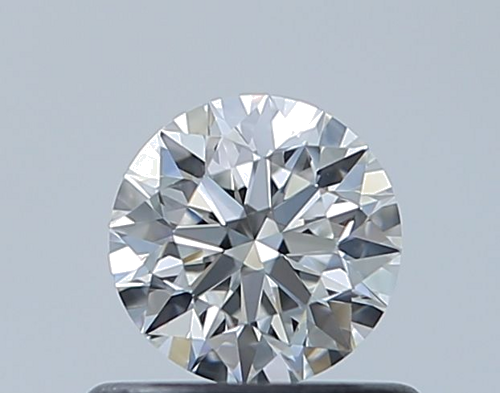0.52 carat F-VVS2 Excellent cut Natūralus Round Deimantas (1)