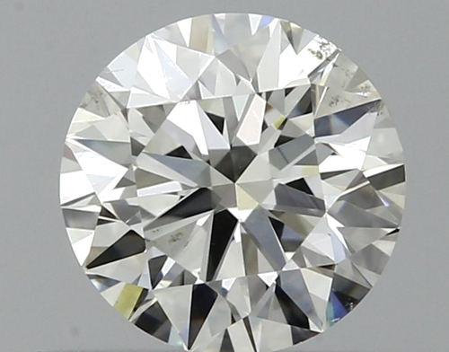 0.5 carat H-SI2 Excellent cut Natūralus Round Deimantas (1)