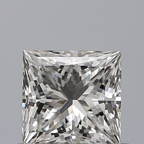 0.52 carat G-VVS2 Natūralus Princess Deimantas (1)