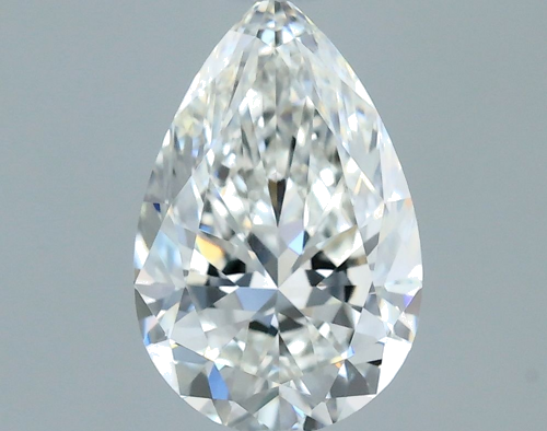 0.71 carat G-VS1 Natūralus Pear Deimantas (1)