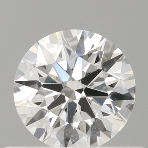 0.5 carat F-VVS1 Excellent cut Natūralus Round Deimantas (1)