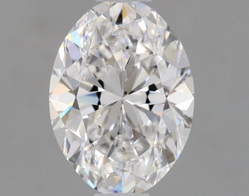 0.7 carat D-VS2 Natūralus Oval Deimantas (1)