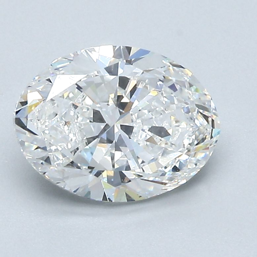 1.7 carat F-VS2 Natūralus Oval Deimantas (1)