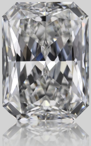 1.01 carat F-VS2 Natūralus Radiant Deimantas (1)