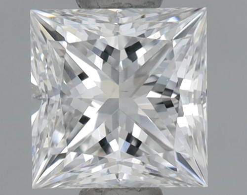 0.45 carat D-VS2 Natūralus Princess Deimantas (1)