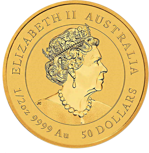 1/2 oz Year of the Tiger (Lunar III) Australia Gold coin (2)
