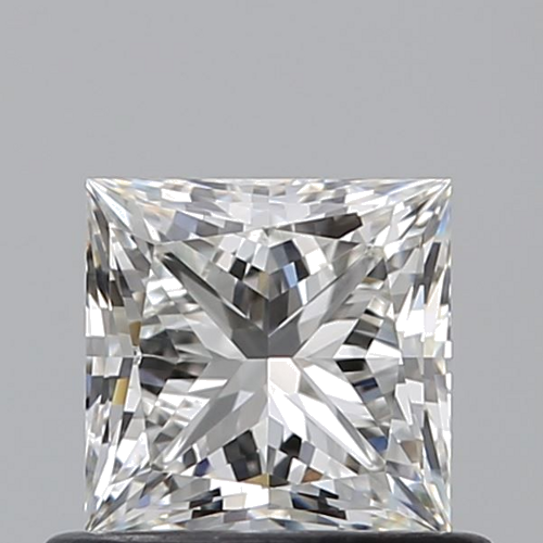 0.69 carat H-SI1 Natūralus Princess Deimantas (1)