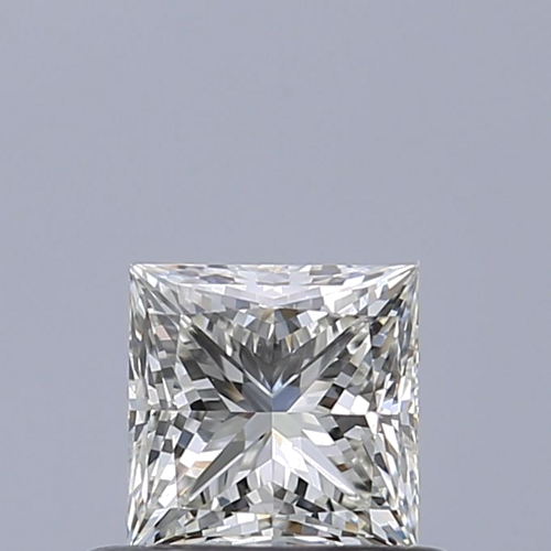 0.5 carat I-VVS1 Natūralus Princess Deimantas (1)
