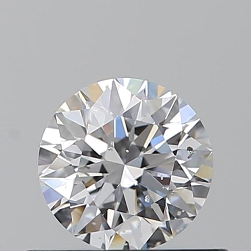 0.5 carat D-SI2 Excellent cut Natūralus Round Deimantas (1)