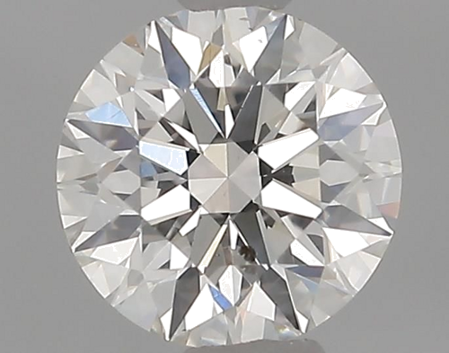 0.57 carat G-SI1 Excellent cut Natūralus Round Deimantas (1)