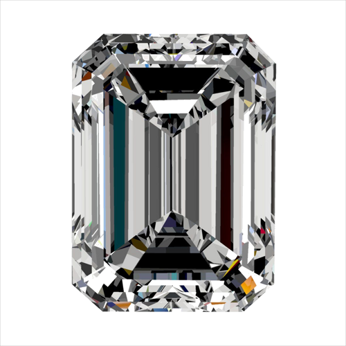 0.3 carat G-VVS2 Natūralus Emerald Deimantas (1)