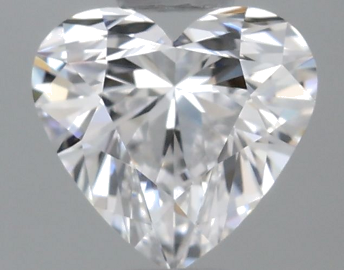 0.3 carat D-IF Natūralus Heart Deimantas (1)