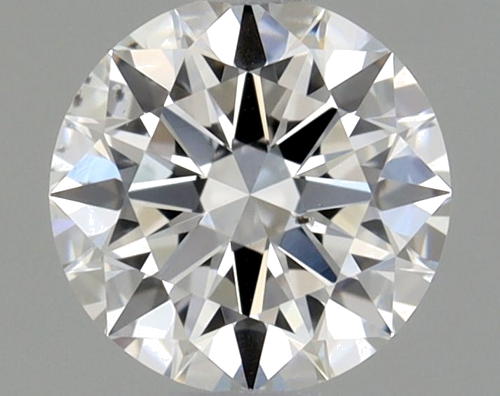 0.51 carat F-SI1 Excellent cut Natūralus Round Deimantas (1)