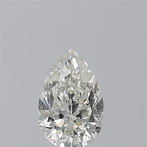 1.5 carat I-SI2 Natūralus Pear Deimantas (1)