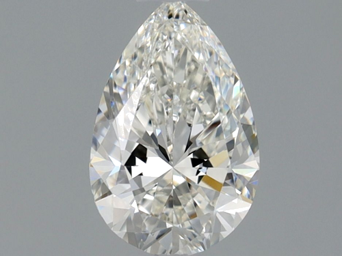 0.5 carat H-VVS1 Natūralus Pear Deimantas (1)