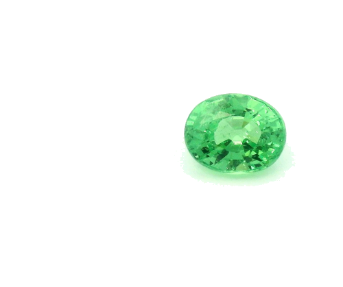 0.5 carat GREEN Oval Garnet (1)