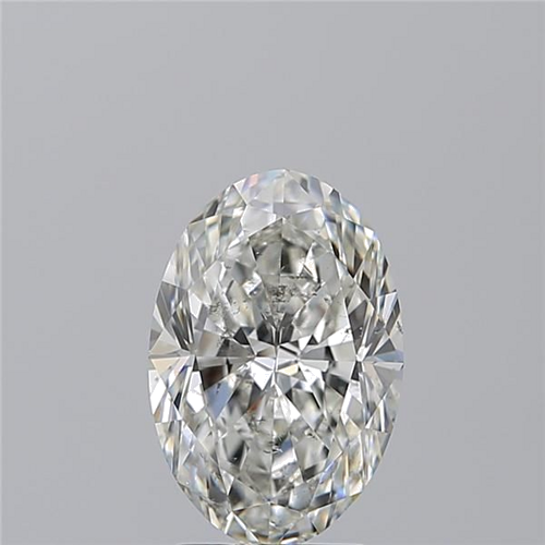 3.01 carat H-SI2 Natūralus Oval Deimantas (1)