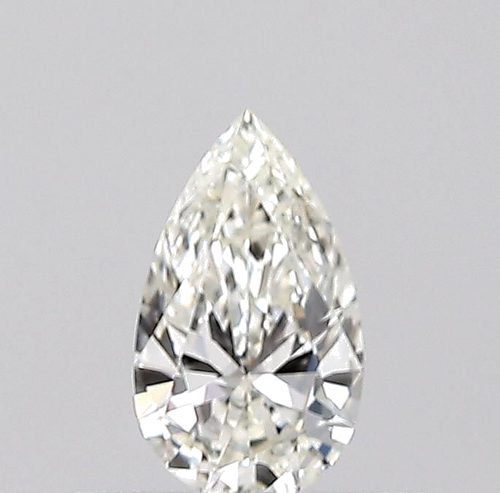 0.3 carat I-VVS2 Natūralus Pear Deimantas (1)