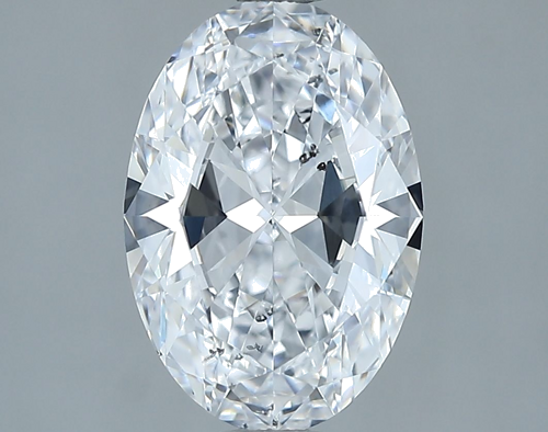 2.01 carat D-SI2 Natūralus Oval Deimantas (1)