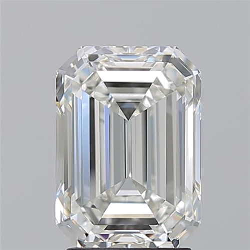 3.02 carat H-VS1 Natūralus Emerald Deimantas (1)