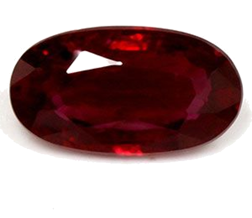0.47 carat RED Oval Rubinas (1)
