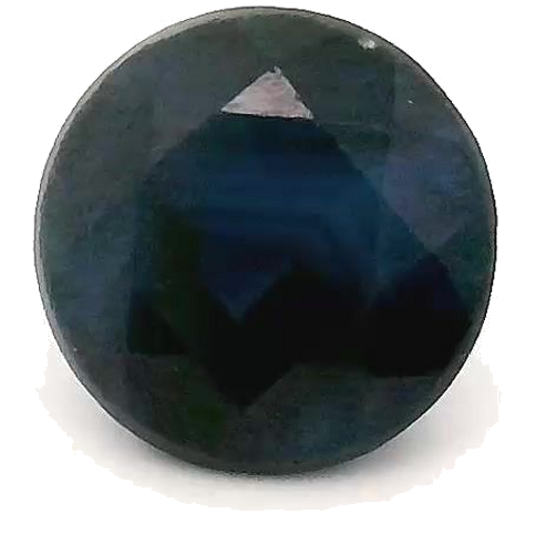 0.56 carat BLUE Round Safyras (1)