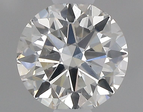 0.5 carat I-VS2 Very Good cut Natūralus Round Deimantas (1)
