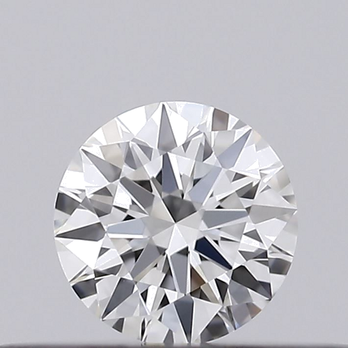 0.19 carat F-VVS1 Excellent cut Natūralus Round Deimantas (1)
