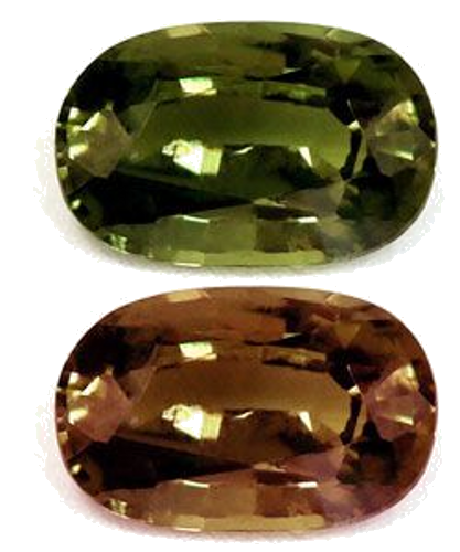 0.56 carat GREEN Oval Alexandrite (1)