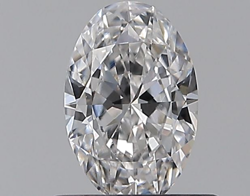 0.59 carat E-VS2 Natūralus Oval Deimantas (1)