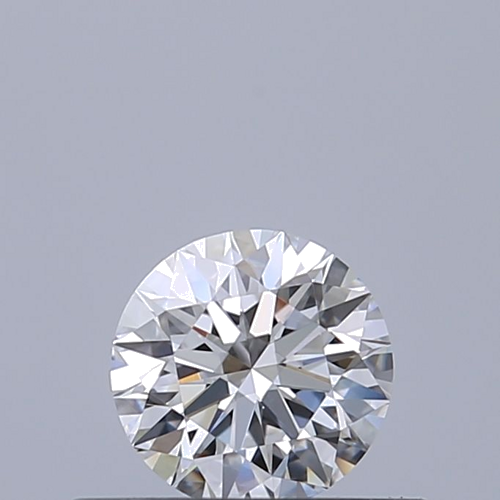 0.38 carat D-VVS1 Excellent cut Natūralus Round Deimantas (1)