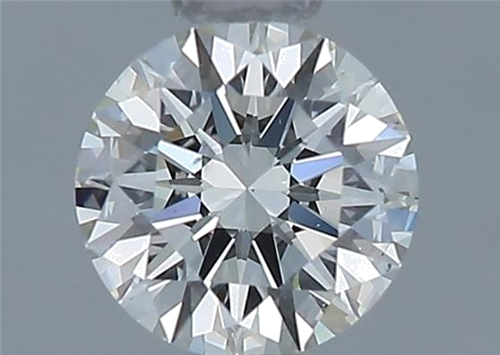 0.45 carat K-SI1 Very Good cut Natūralus Round Deimantas (1)