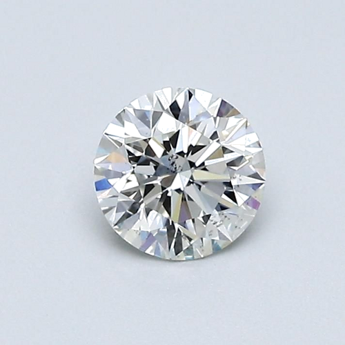 0.57 carat G-SI1 GD cut Natūralus Round Deimantas (1)