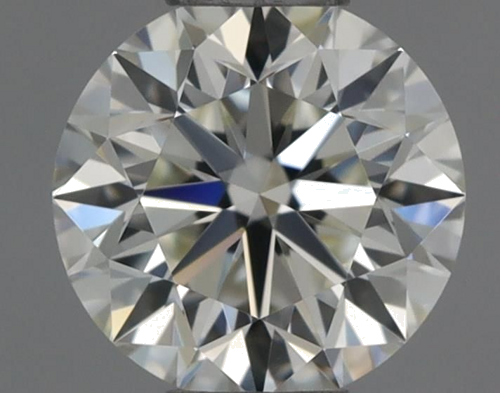 0.31 carat K-VVS1 Very Good cut Natūralus Round Deimantas (1)