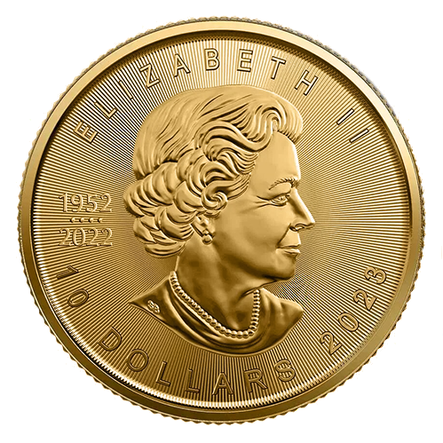 1/4 oz Maple Leaf 2023 Canada Gold Coin (2)