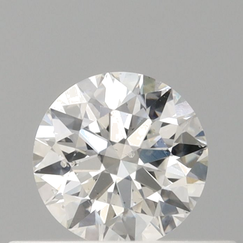 0.36 carat G-SI2 Excellent cut Natūralus Round Deimantas (1)