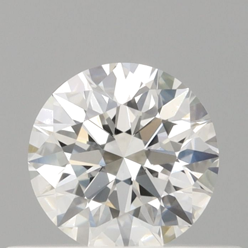 0.41 carat F-VVS2 Excellent cut Natūralus Round Deimantas (1)