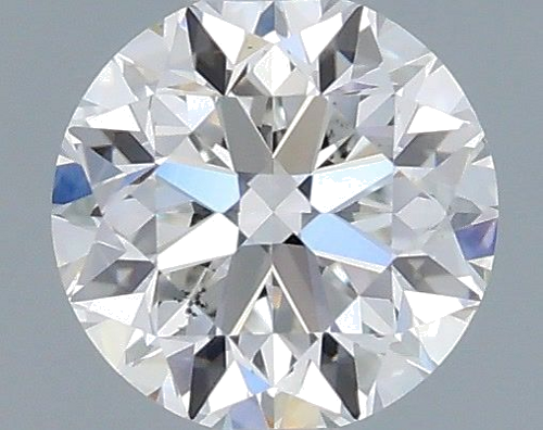 0.4 carat F-SI1 Very Good cut Natūralus Round Deimantas (1)