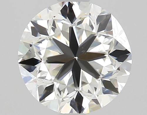 1.01 carat H-VS2 GD cut Natūralus Round Deimantas (1)