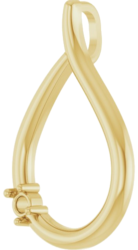 Pakabukas „Family Freeform“ 14k yellow gold Round 2.5mm (2)