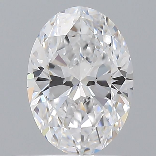 0.5 carat D-VVS1 Natūralus Oval Deimantas (1)