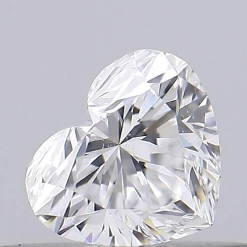 0.26 carat D-VS2 Natūralus Heart Deimantas (1)