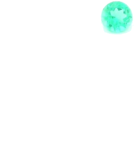 0.13 carat GREEN Round Smaragdas (1)