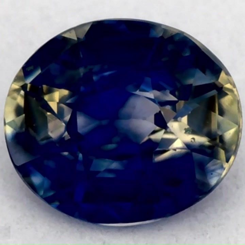0.43 carat BLUE Oval Safyras (1)