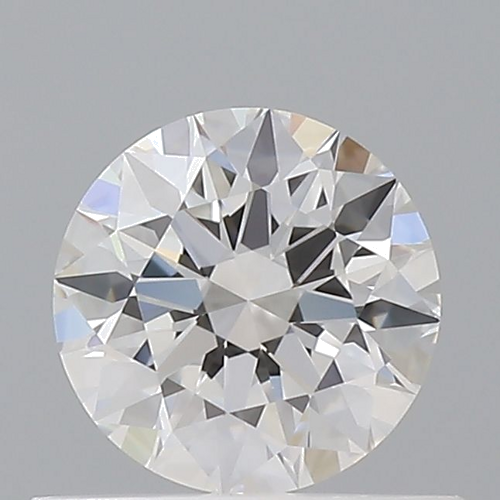 0.51 carat F-VVS1 Excellent cut Natūralus Round Deimantas (1)