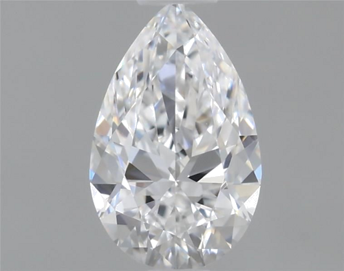 0.41 carat D-VS1 Natūralus Pear Deimantas (1)