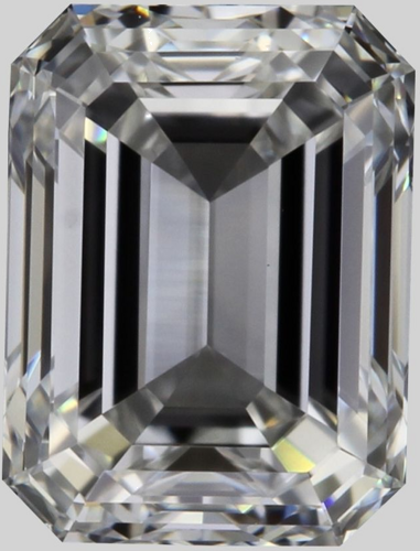 0.56 carat F-VVS1 Natūralus Emerald Deimantas (1)